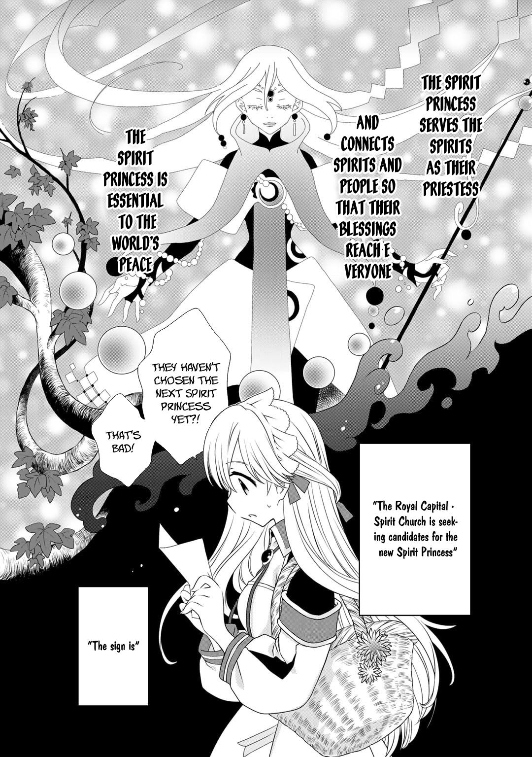 Cheat Home Garden — Maybe I’m the real Spirit Princess, but I’ll just farm. Chapter 1 Page 17